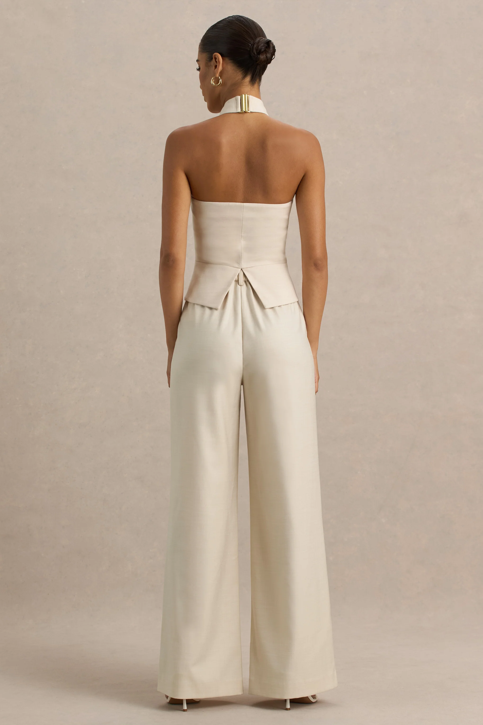 Bellarose | Nude Wide-Leg Trousers - Image 2