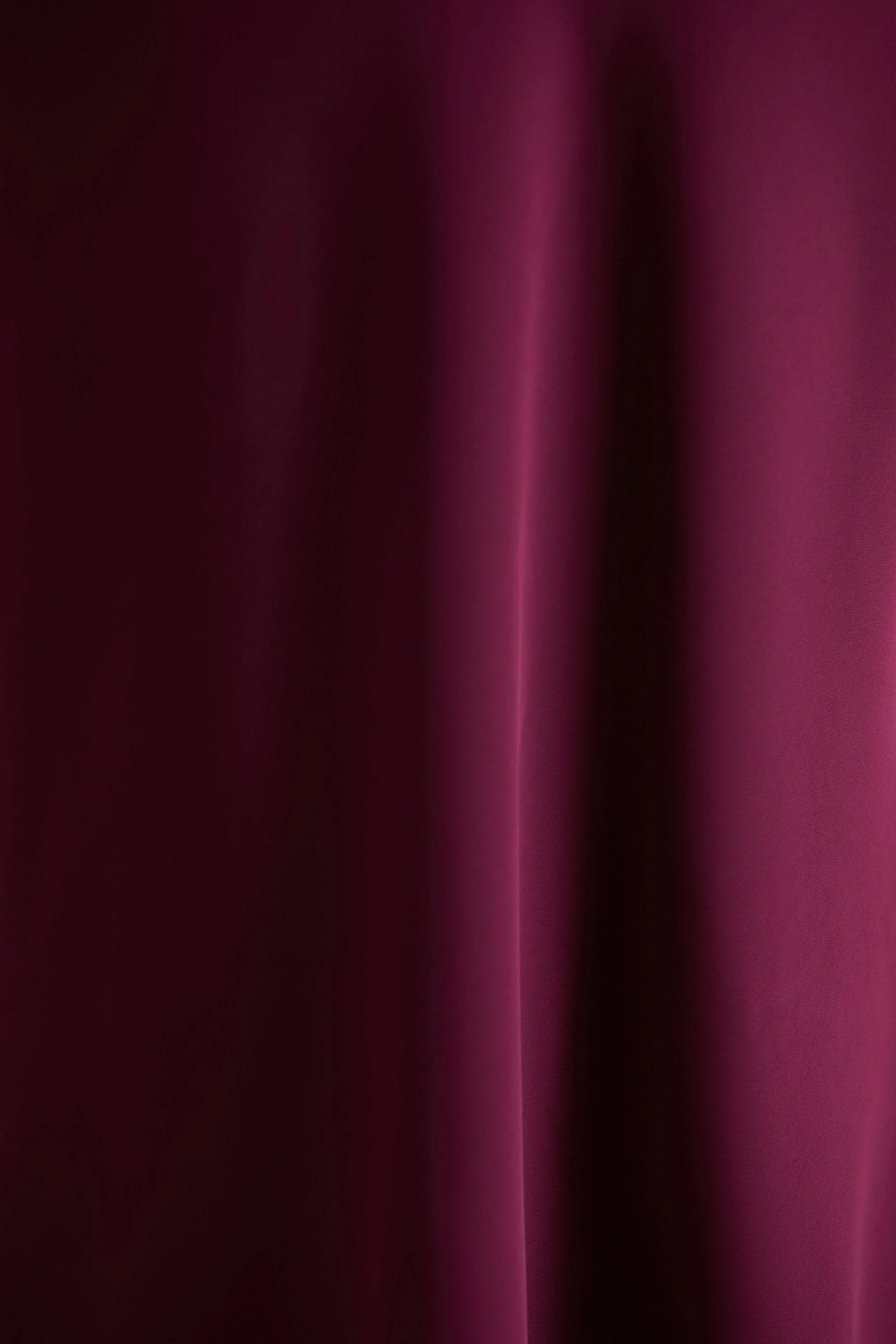 Celina | Burgundy Satin High-Neck Maxi Dress - Image 6