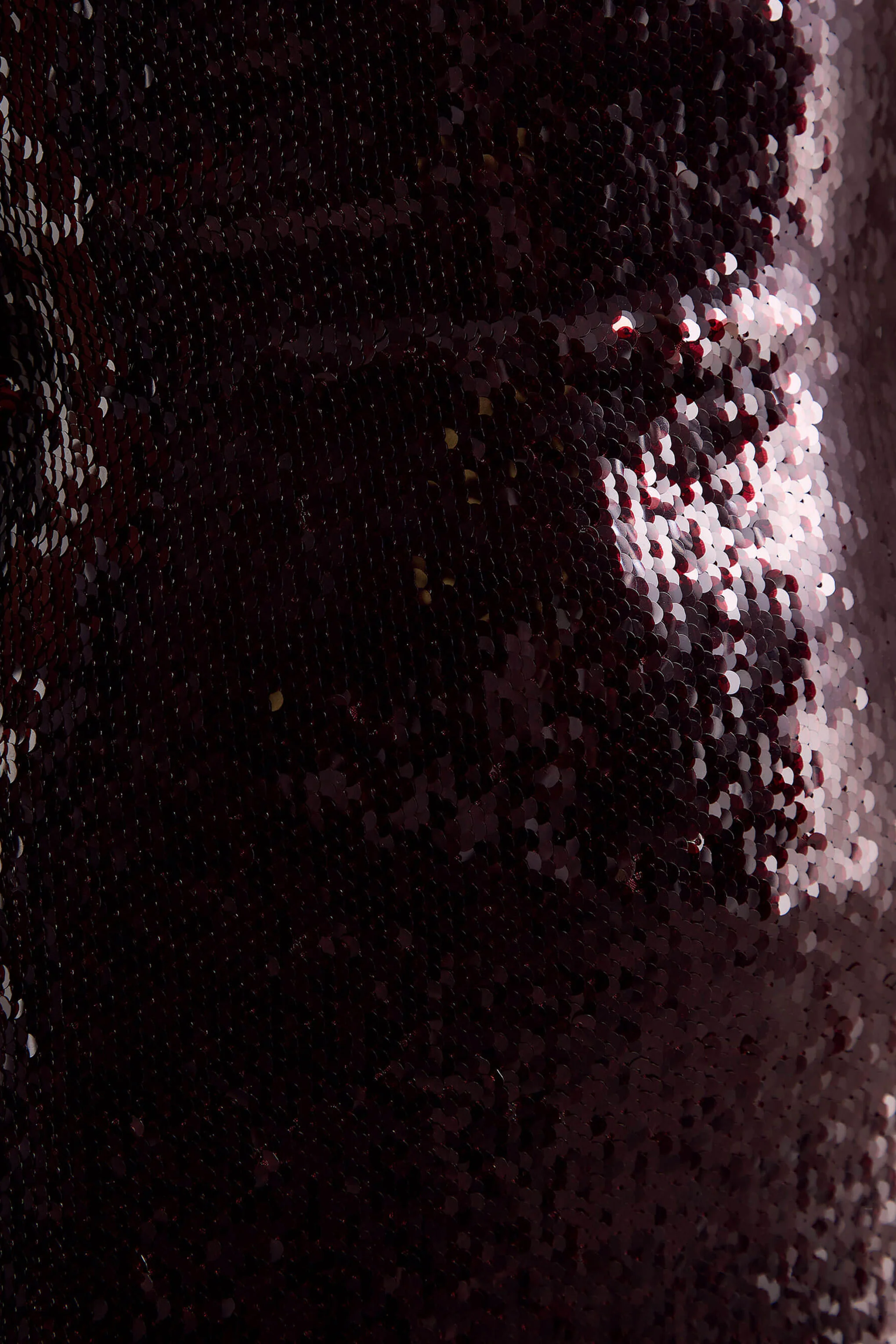 Lenor | Burgundy Plunge-Neck Maxi Dress - Image 6